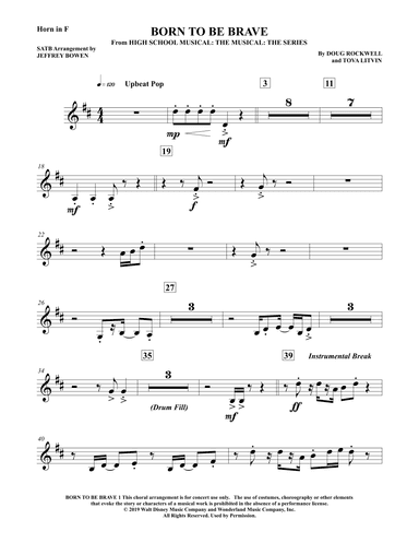 Born To Be Brave (arr. Jeffrey Bowen)