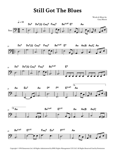 Still Got The Blues (arr. Yuri Noronha)
