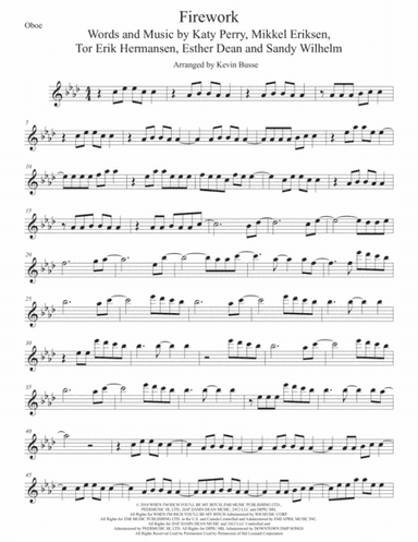 Firework (arr. Kevin Busse)