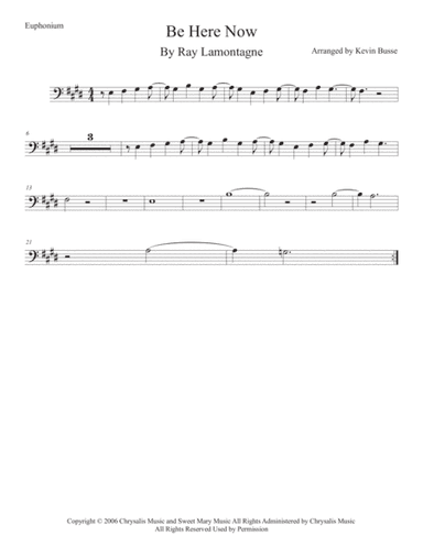 Be Here Now (arr. Kevin Busse)