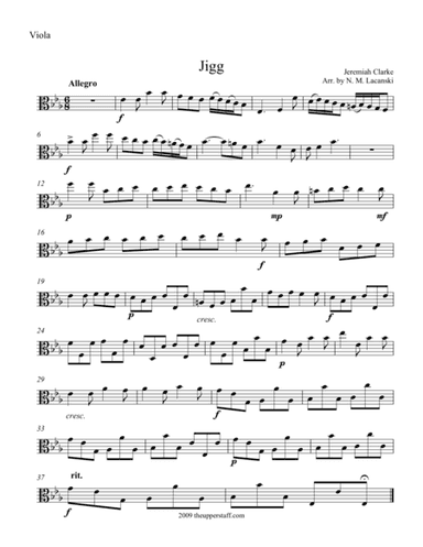 Jigg (arr. Nick Lacanski)