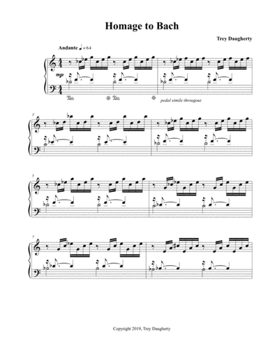 Homage to Bach