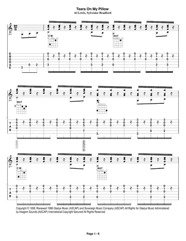 Tears On My Pillow (arr. Steven King)