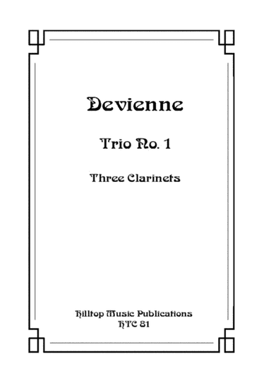 Trio No. 1 (arr. A. L. Wyver)