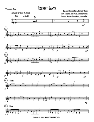 Rockin' Santa (arr. David W. Young)