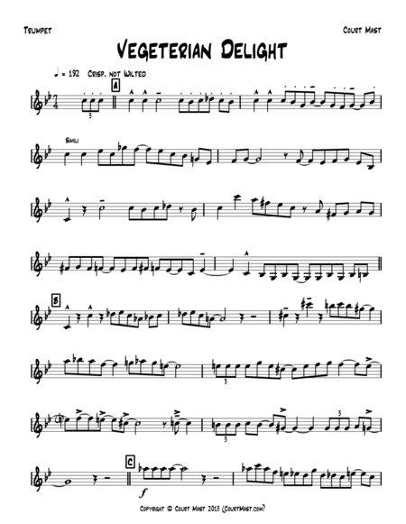 Vegetarian Delight - Trumpet Solo