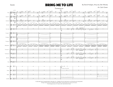 Bring Me To Life (arr. Zach Green)