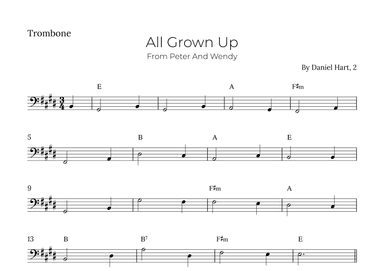 All Grown Up (arr. Alex Nunes Rodrigues)