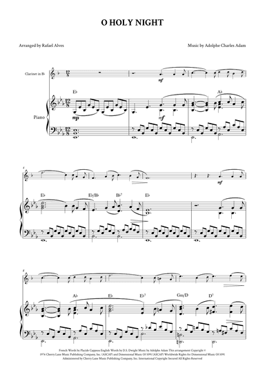 O Holy Night (arr. Rafael Alves)