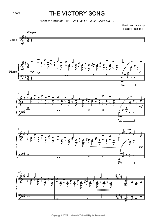 The Witch of Woccabocca - The Victory Song