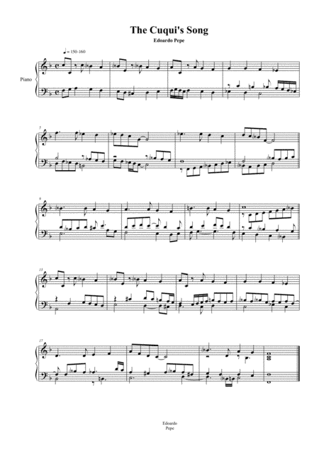The Cuqui's Song