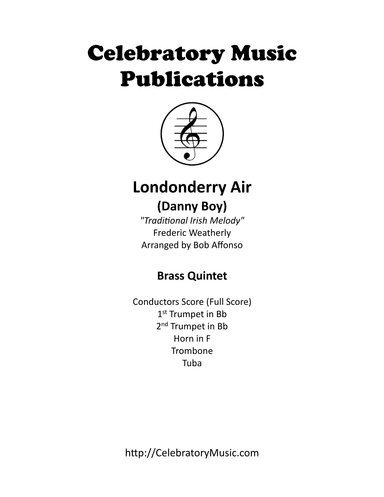 Londonderry Air (arr. Bob Affonso)