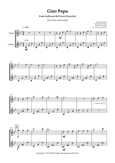 Ciao Papa (arr. Henrique Oliveira)