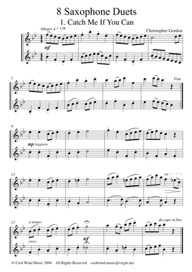 Eight Saxophone Duets
