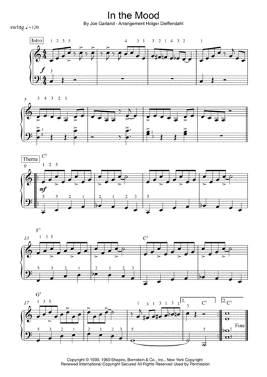 In The Mood (arr. Holger Dieffendahl)