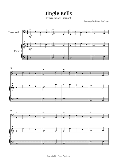 Jingle Bells (arr. Peter Andrew)