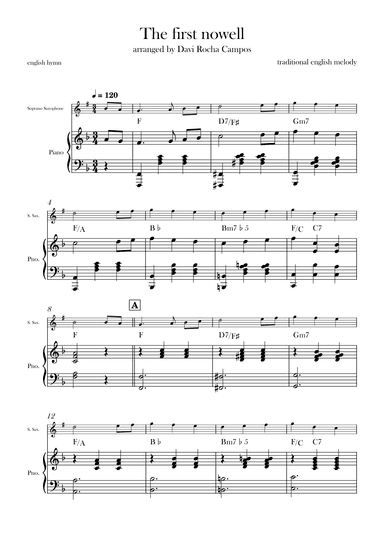 The First nowell (arr. Davi Rocha Campos)