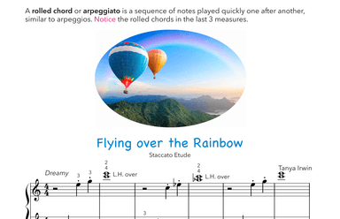 Flying over the Rainbow
