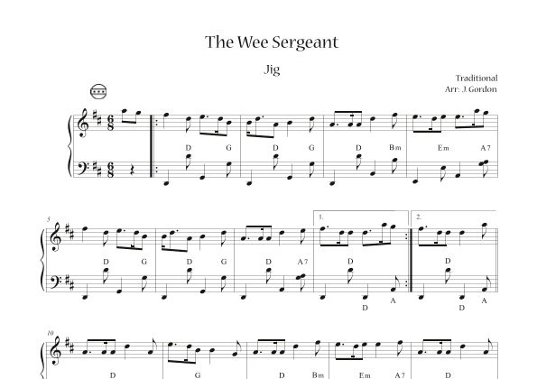 The Wee Sergeant (arr. Julia Gordon)
