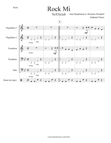Rock Mi (arr. Nathaniel Hontz)