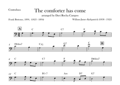 The comforter has come (arr. Davi Rocha Campos)