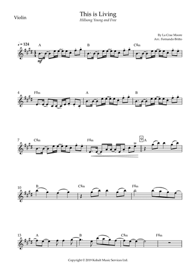This Is Living Now (arr. Fernando Britto)