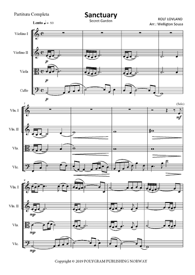 Sanctuary (arr. Jose Welligton Sousa de Castro)
