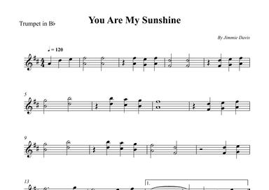 You Are My Sunshine (arr. Wesley S. SIlva)