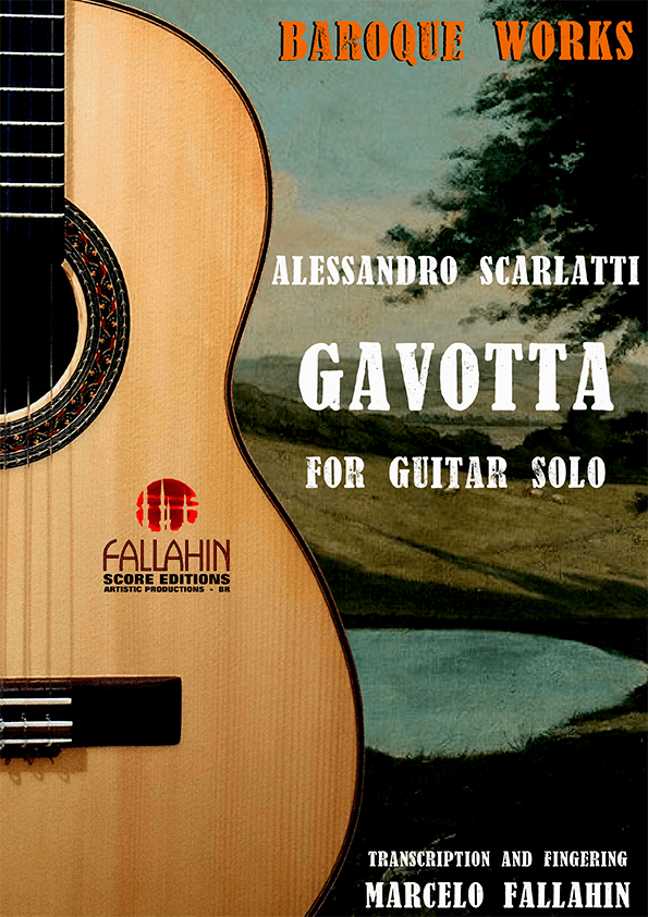 GAVOTTA - ALESSANDRO SCARLATTI - FOR GUITAR SOLO (arr. Marcelo Fallahin)