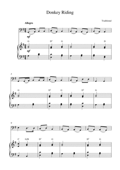 Donkey Riding (arr. Kaiserin Rebecca)