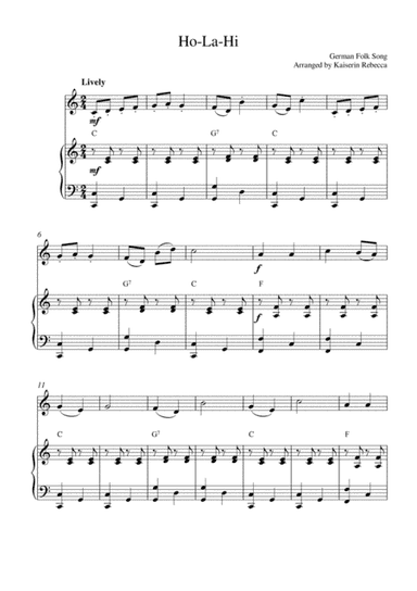 Ho-La-Hi (arr. Kaiserin Rebecca)