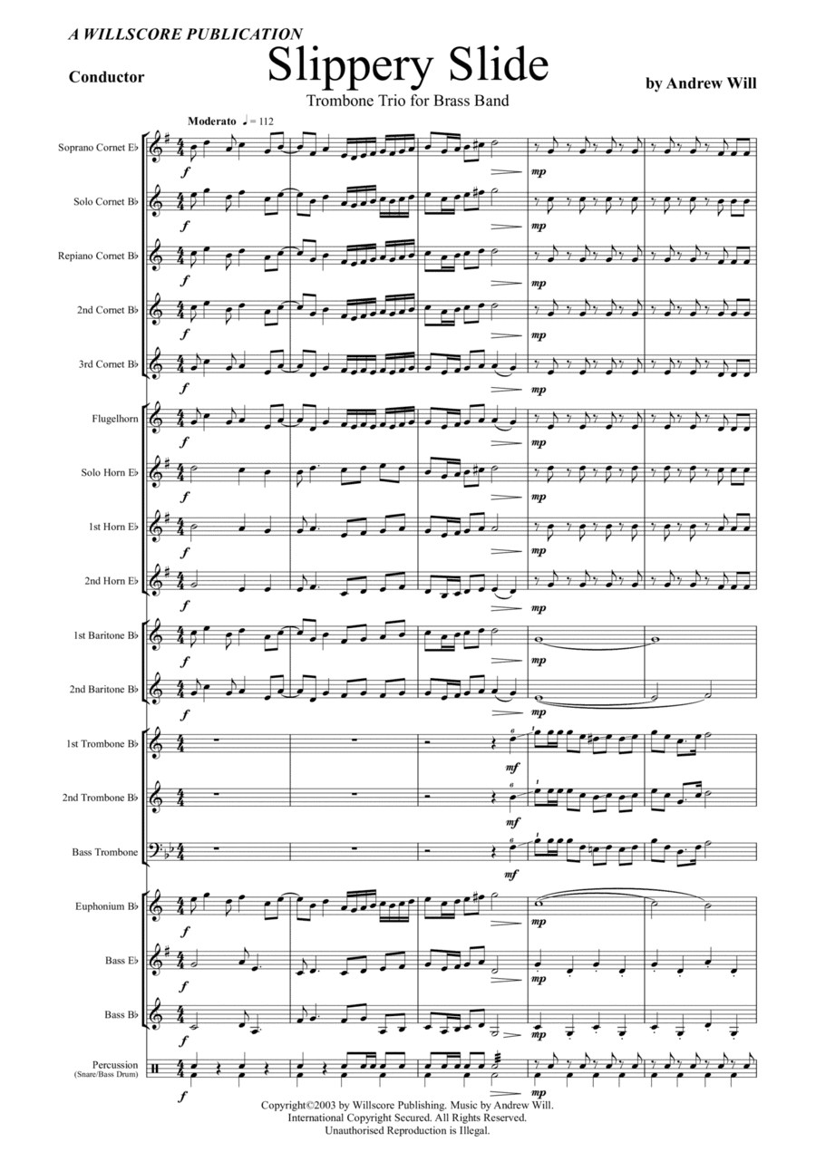 Slippery Slide (Brass Band)