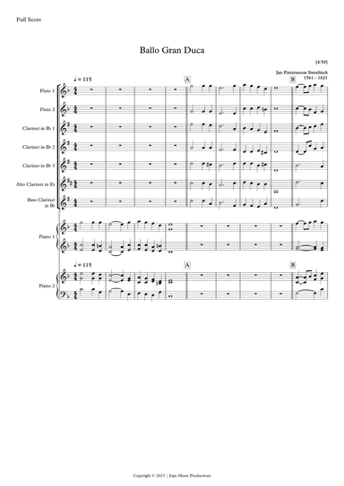 Ballo del Granduca (arr. Jope)
