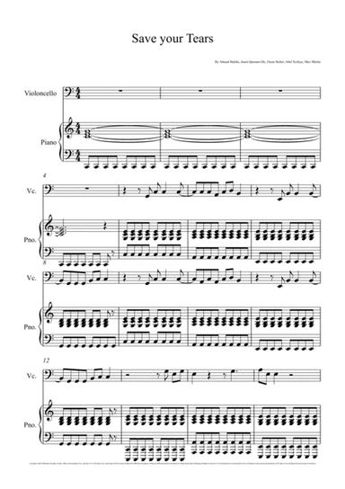 Save Your Tears (arr. André Laitano)