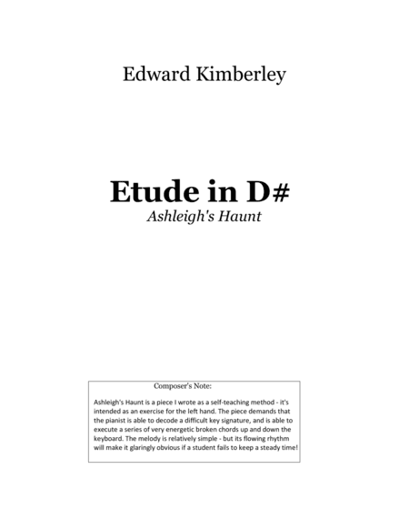 Etude in D#