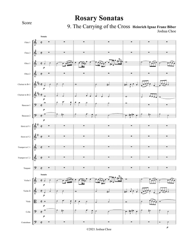 Rosary Sonatas: The Carrying of the Cross (arr. Joshua Choe)