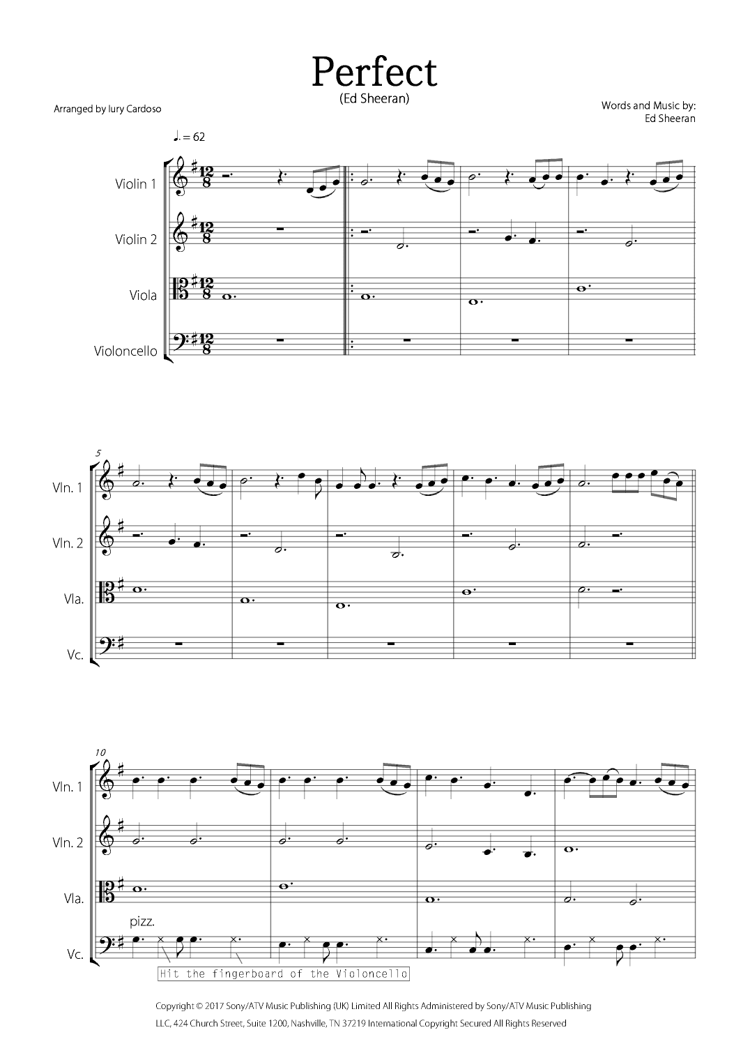 Perfect (arr. Iury Cardoso)