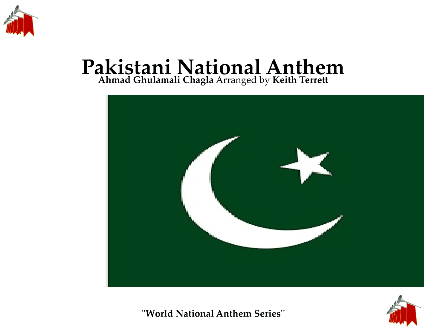 Pakistani National Anthem for Brass Quintet (MFAO World National Anthems Series) (arr. Keith Terrett)