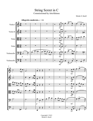 String Sextet in C Major (2015)