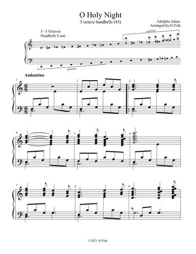 O Holy Night (arr. Al Fisk)