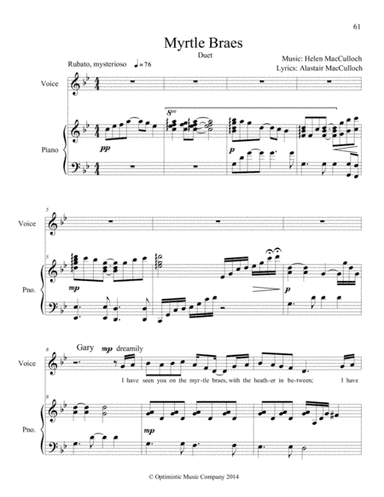 Myrtle Braes (Duet)