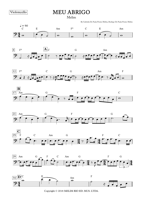 Meu Abrigo (arr. César Bortolucci)