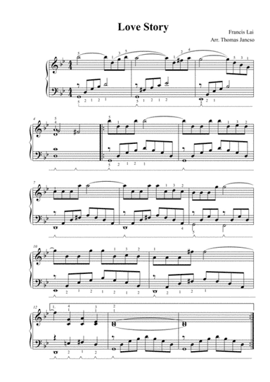 Love Story (arr. Thomas Jancso)