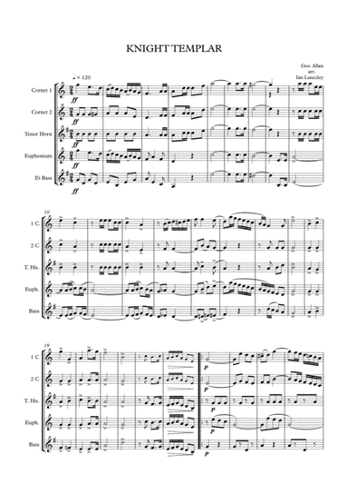 Knight Templar (arr. Ian Lanceley)