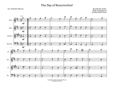 The Day of Resurrection! (arr. Dominic Meccia)