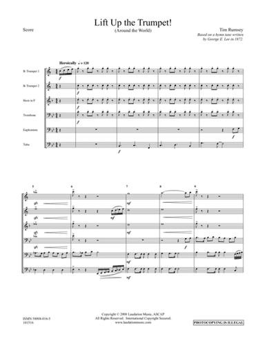 Lift Up the Trumpet Around the World (arr. Tim Rumsey)