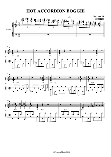 Hot Accordion Boogie 1998