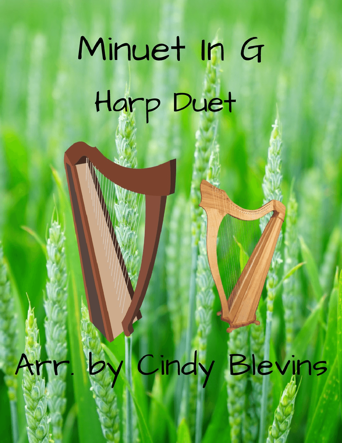 Minuet in G, for Harp Duet (arr. Cindy Blevins)