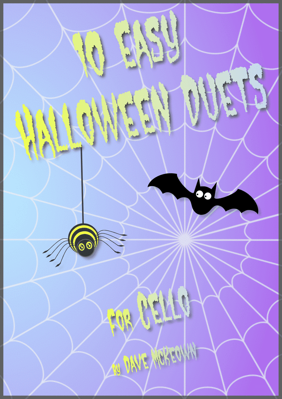 10 Easy Halloween Duets for Cello