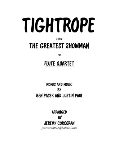Tightrope (arr. Jeremy Corcoran)